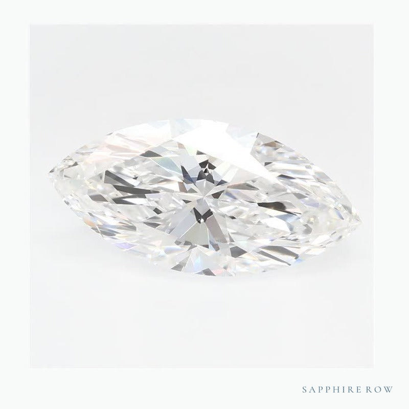 1.89 ct lab-grown diamond, marquise cut | Sapphire Row · cut6