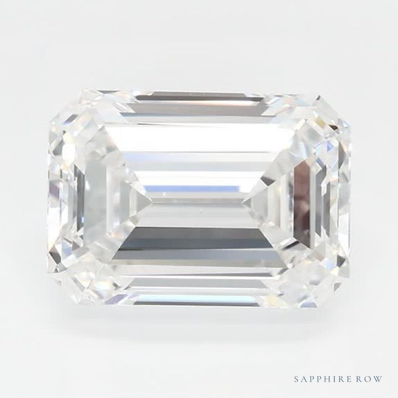 1.89 ct lab-grown diamond, emerald cut | Sapphire Row · cut6