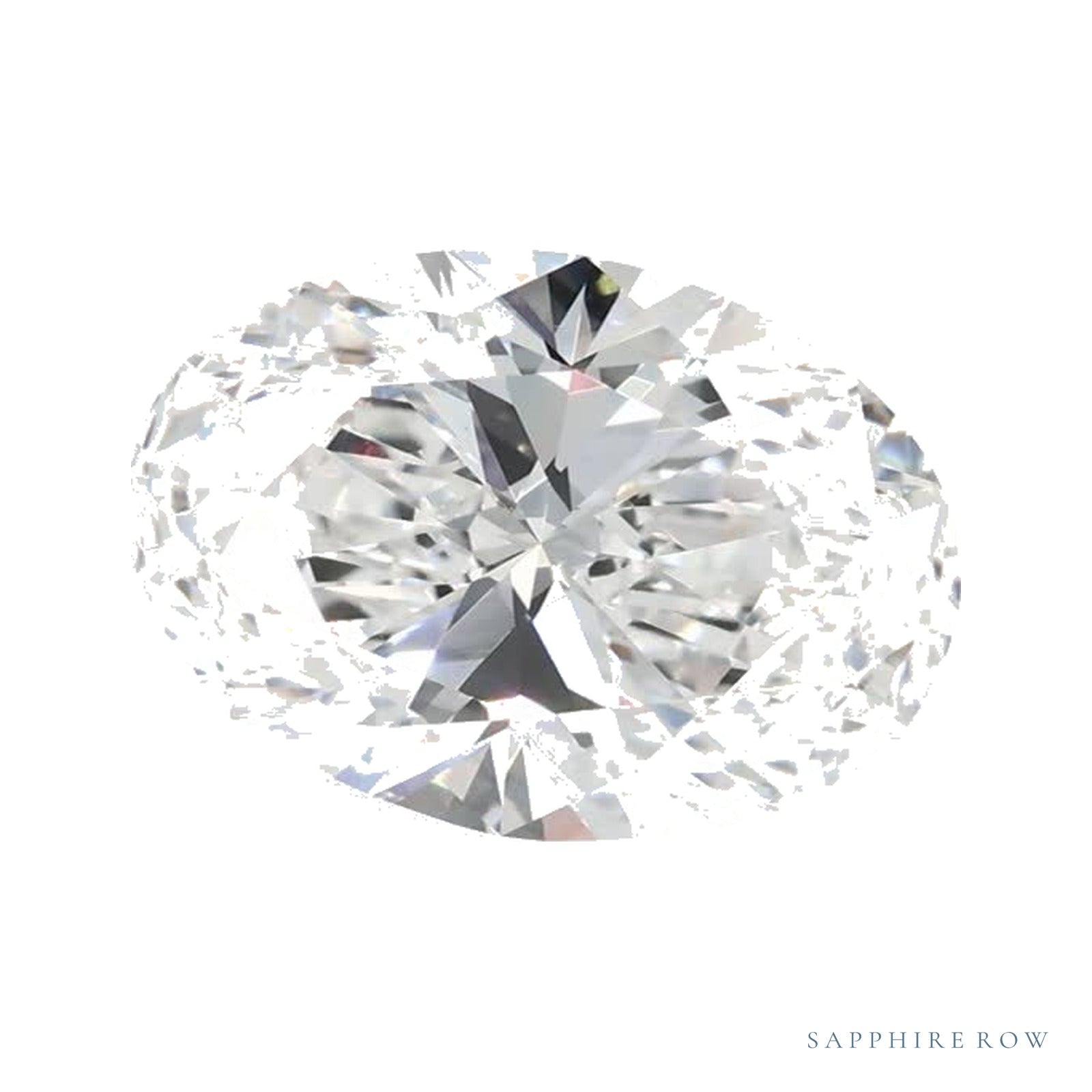 1.89 ct lab-grown diamond, oval cut | Sapphire Row · cut4