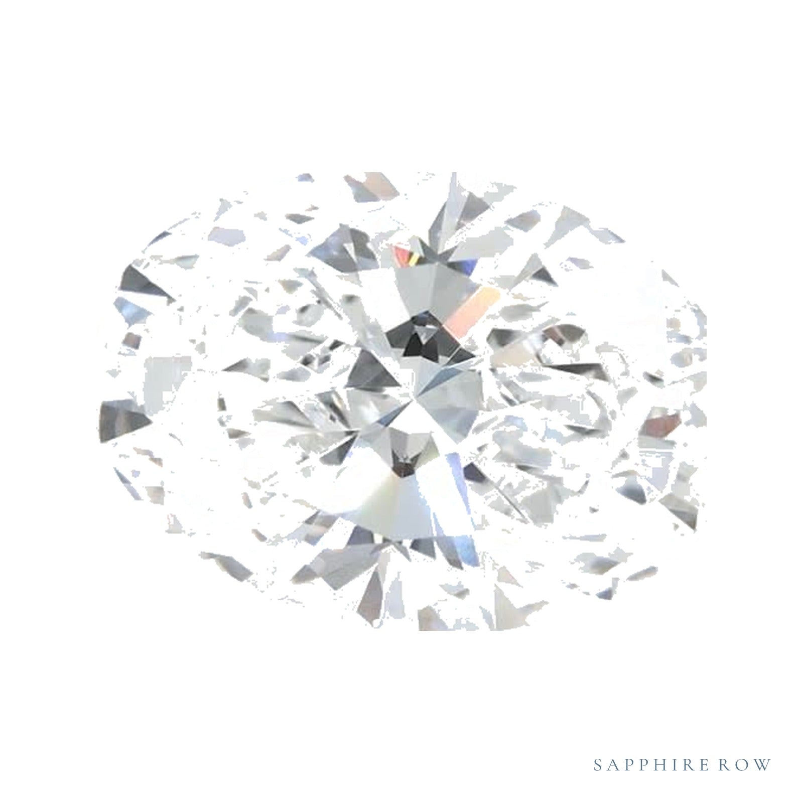 1.88 ct lab-grown diamond, oval cut | Sapphire Row · cut4