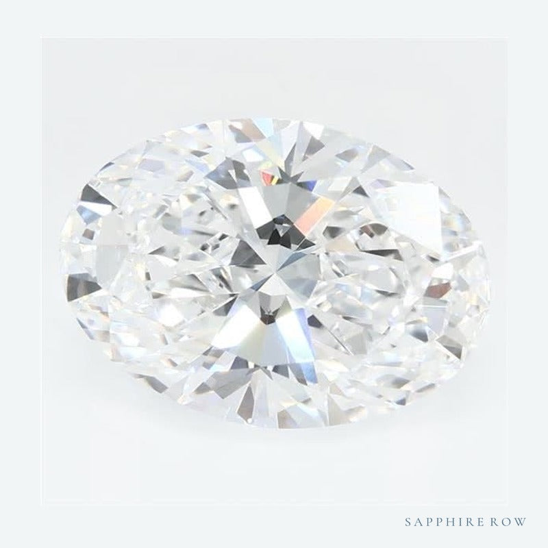 1.88 ct lab-grown diamond, oval cut | Sapphire Row · cut6