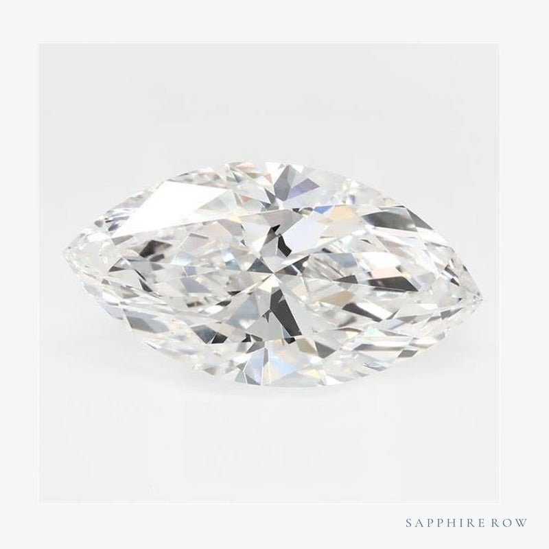 1.88 ct lab-grown diamond, marquise cut | Sapphire Row · cut6