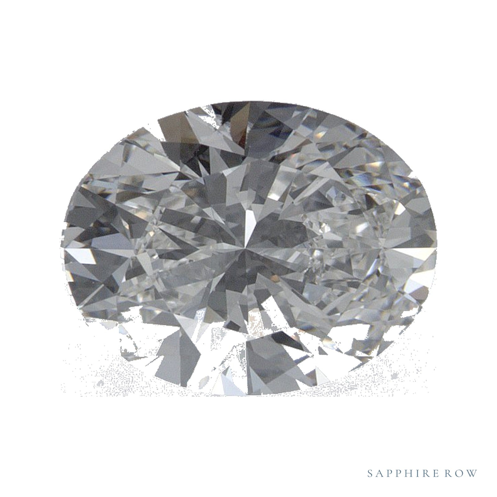 1.88 ct lab-grown diamond, oval cut | Sapphire Row · cut4