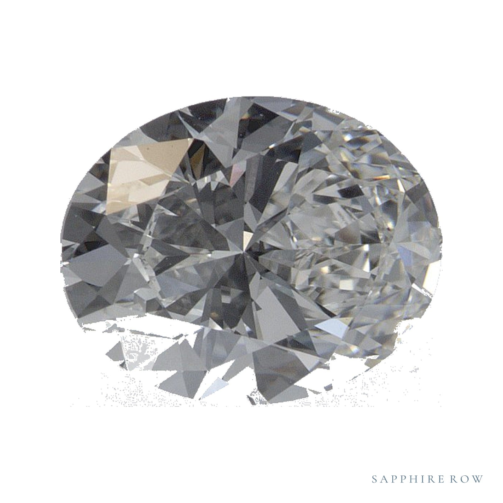 1.88 ct lab-grown diamond, oval cut | Sapphire Row · cut4