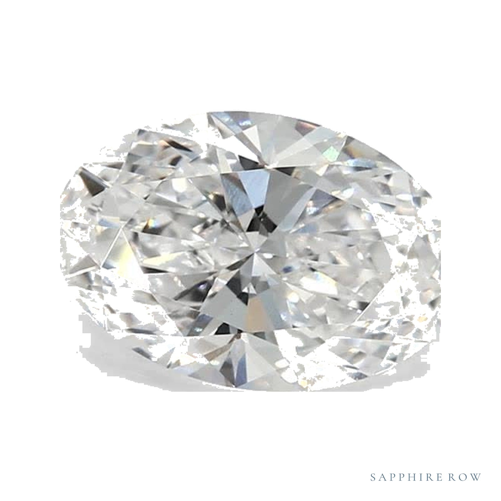 1.87 ct lab-grown diamond, oval cut | Sapphire Row · cut6