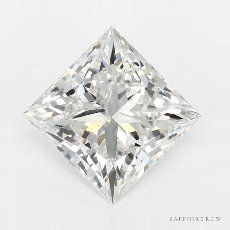 1.87 ct lab-grown diamond, square cut | Sapphire Row · cut7
