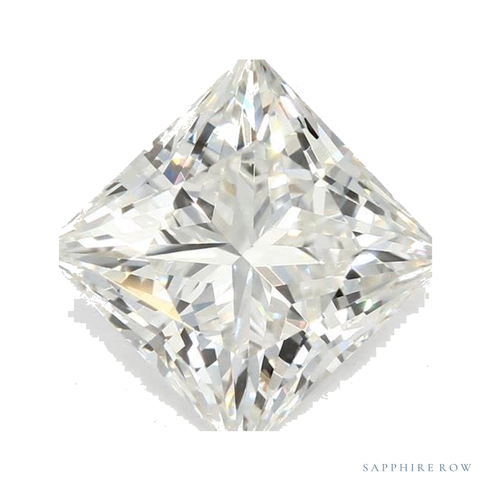 1.86 ct lab-grown diamond, square cut | Sapphire Row · cut4