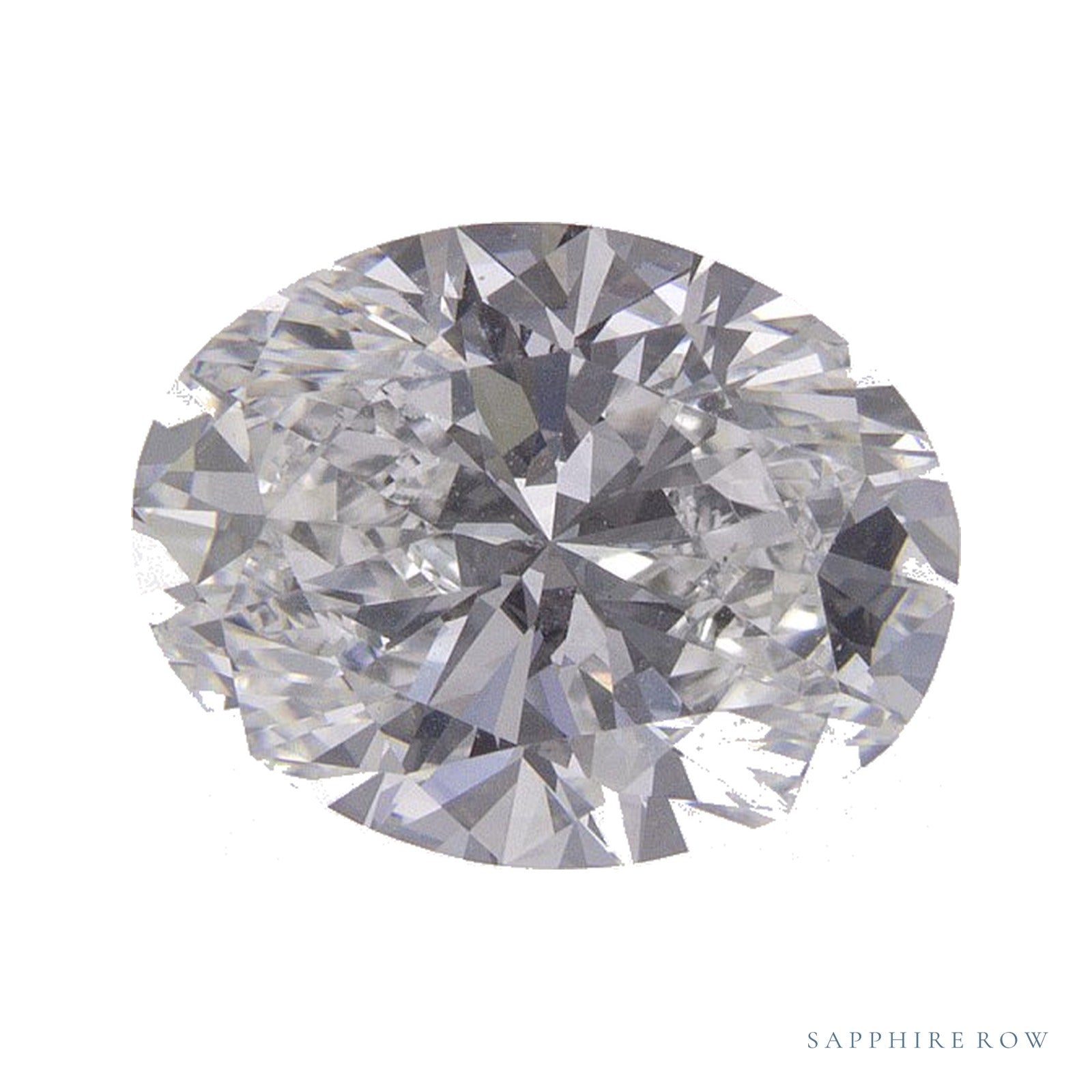 1.86 ct lab-grown diamond, oval cut | Sapphire Row · cut4