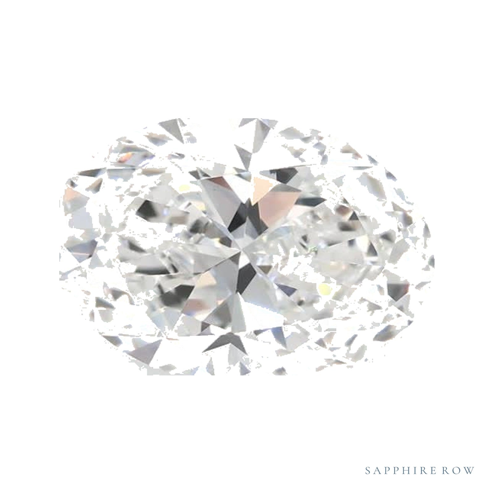 1.85 ct lab-grown diamond, oval cut | Sapphire Row · cut4