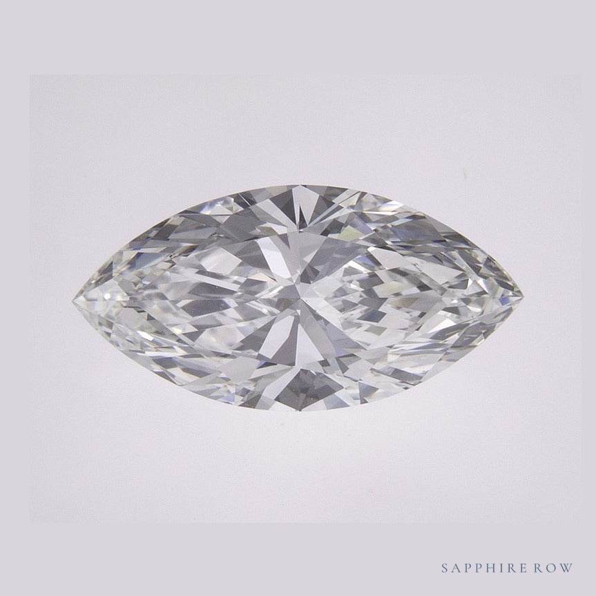 1.85 ct lab-grown diamond, marquise cut | Sapphire Row · cut6