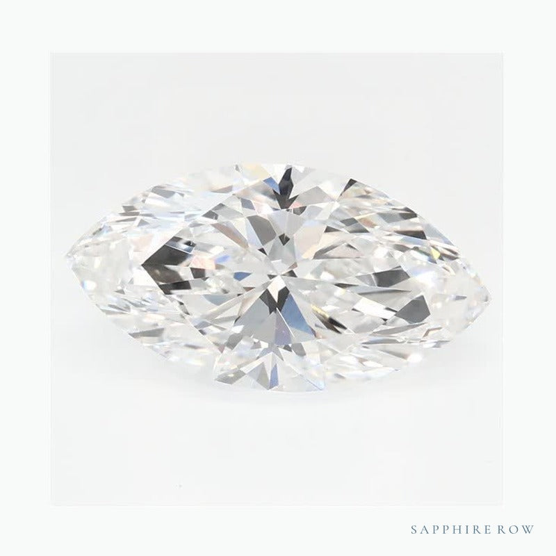 1.84 ct lab-grown diamond, marquise cut | Sapphire Row · cut6