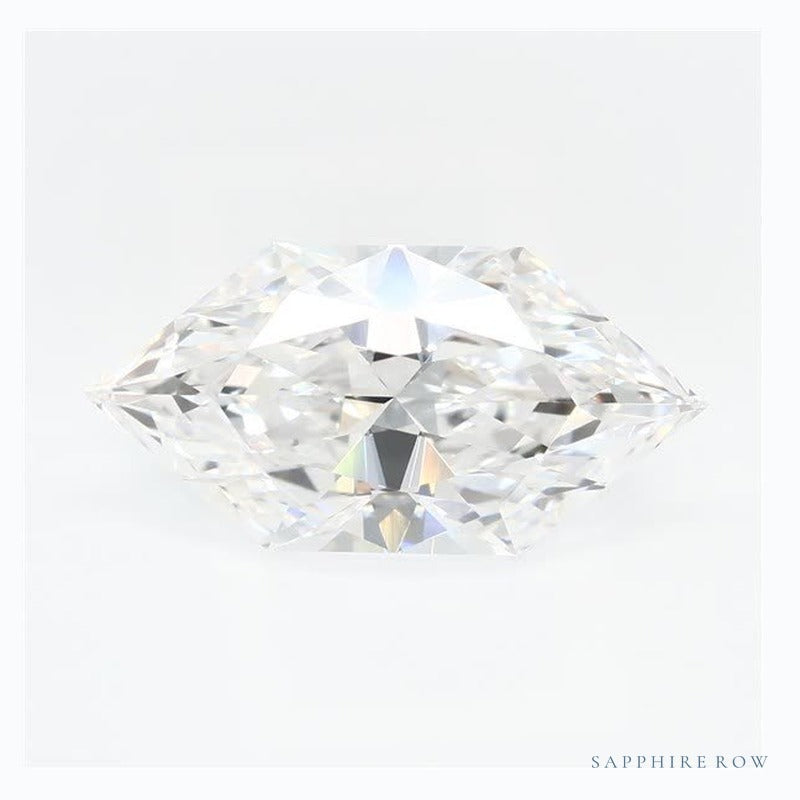 1.84 ct lab-grown diamond, elongated hexagon cut | Sapphire Row · cut6