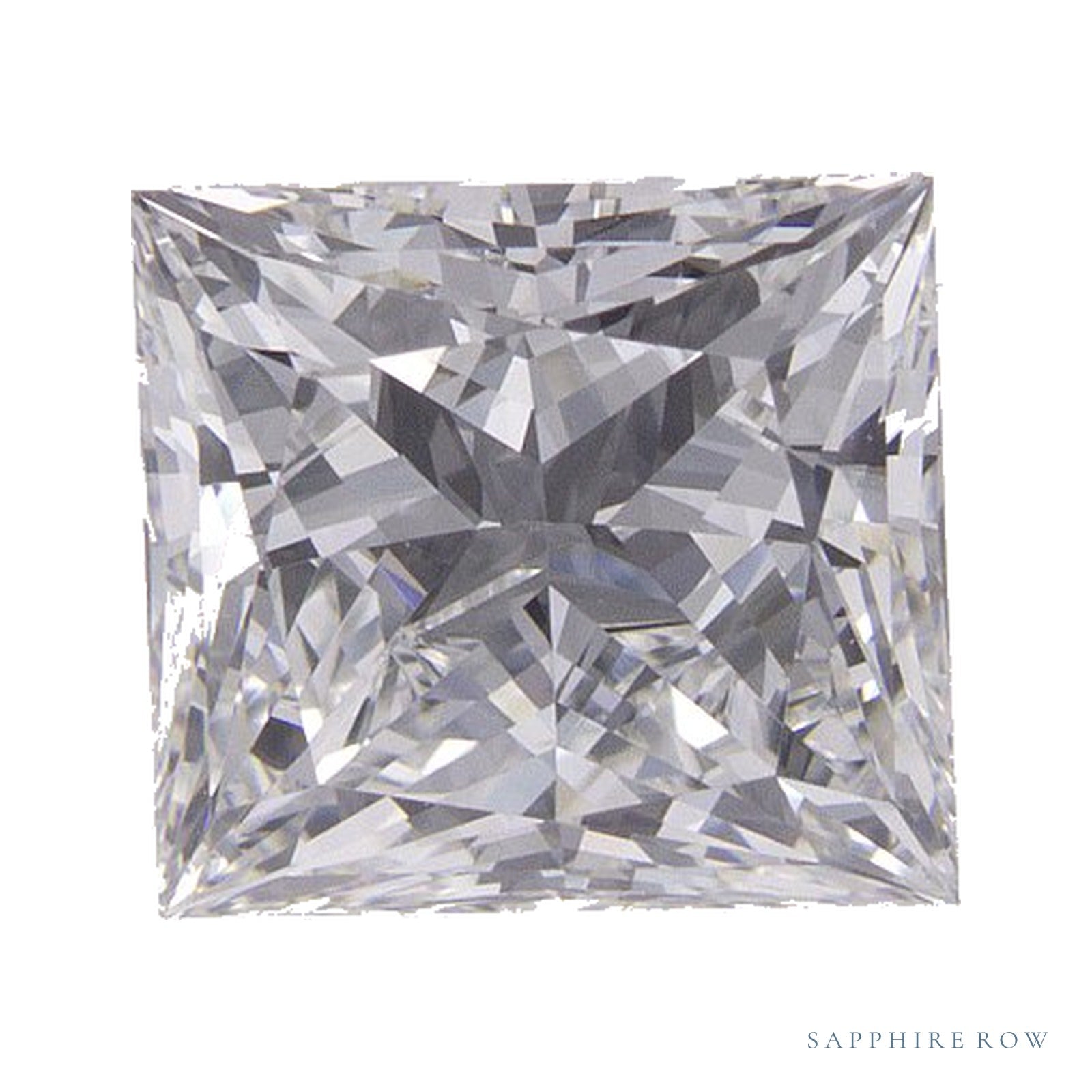 1.84 ct lab-grown diamond, square cut | Sapphire Row · cut4
