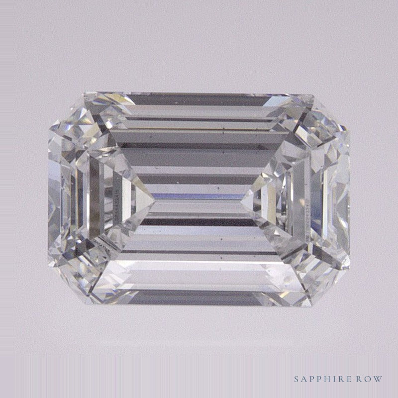 1.84 ct lab-grown diamond, emerald cut | Sapphire Row · cut6