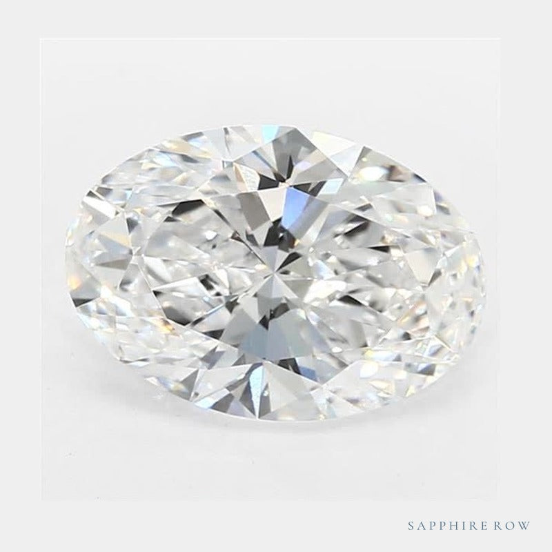 1.83 ct lab-grown diamond, oval cut | Sapphire Row · cut6
