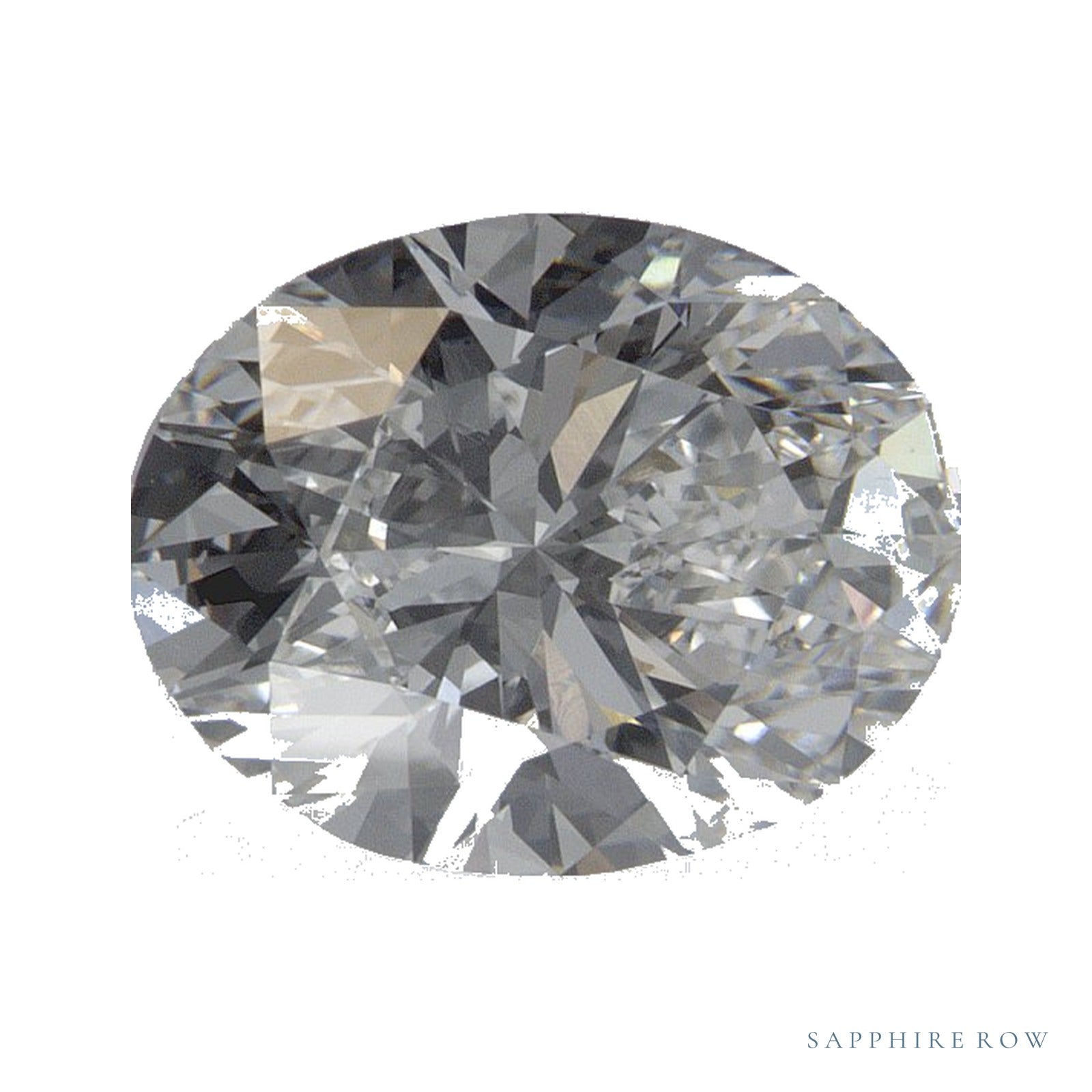 1.83 ct lab-grown diamond, oval cut | Sapphire Row · cut4