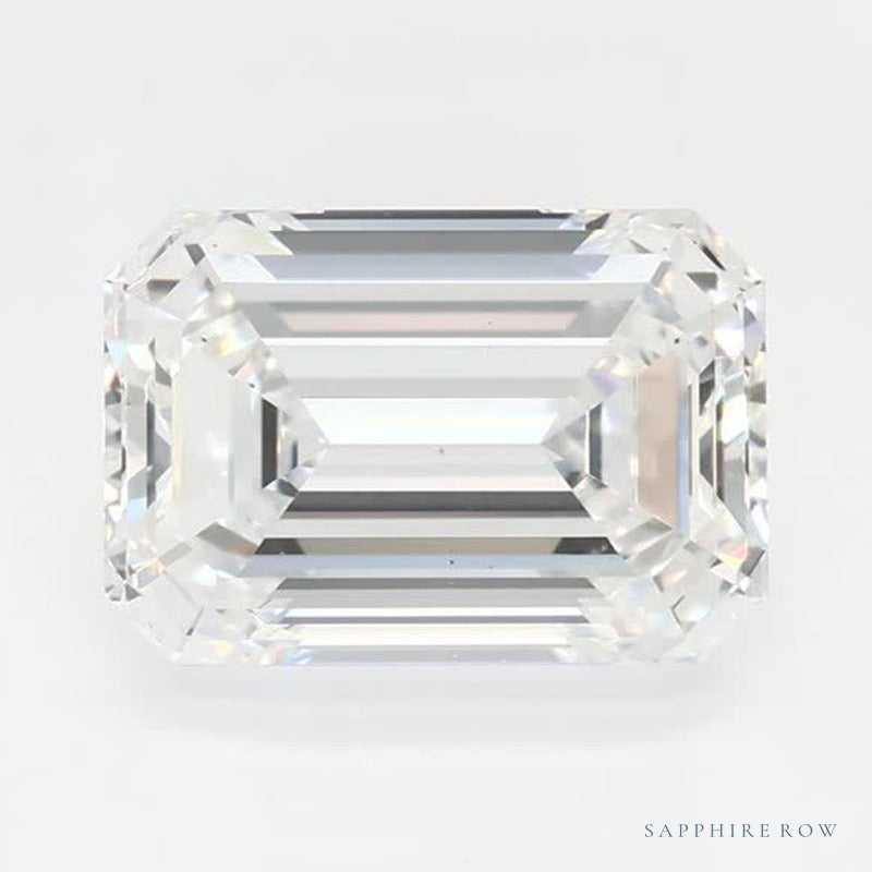 1.83 ct lab-grown diamond, emerald cut | Sapphire Row · cut6