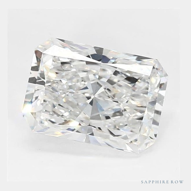 1.82 ct lab-grown diamond, radiant cut | Sapphire Row · cut6