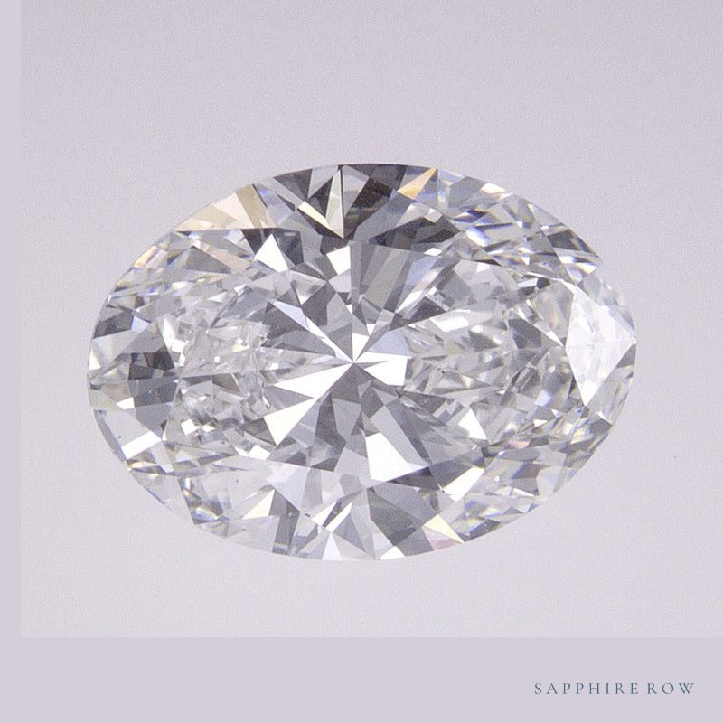 1.82 ct lab-grown diamond, oval cut | Sapphire Row · cut6