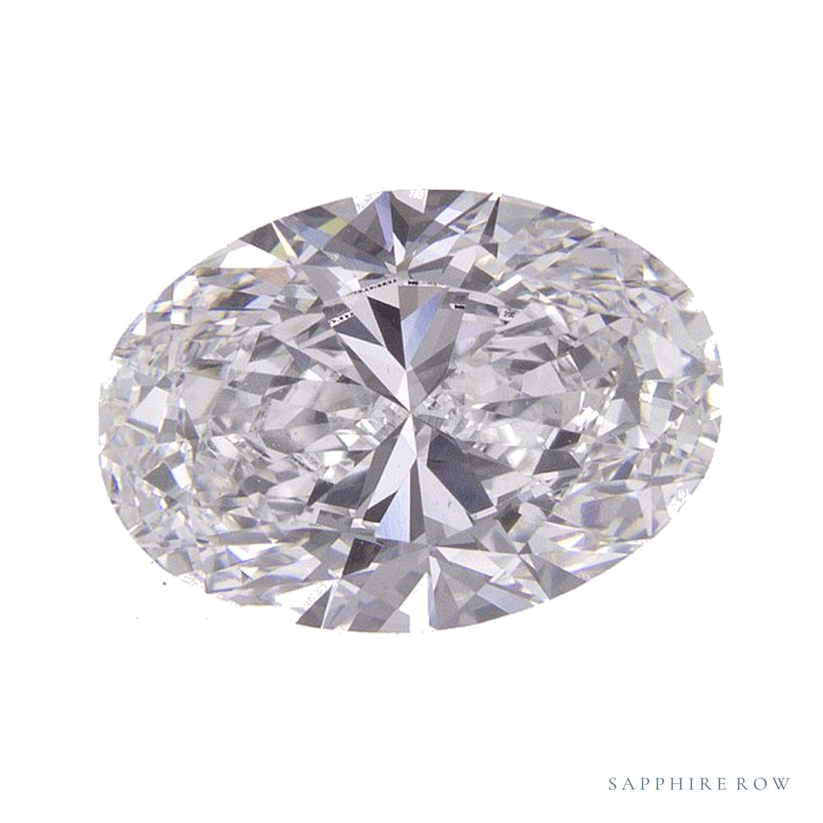 1.82 ct lab-grown diamond, oval cut | Sapphire Row · cut4