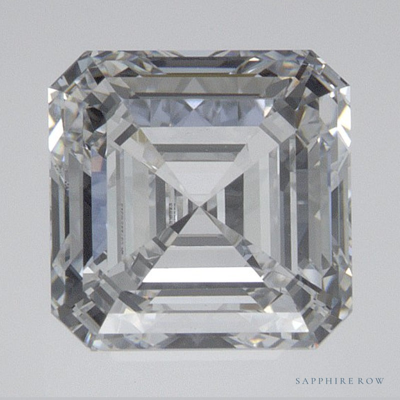 1.82 ct lab-grown diamond, asscher cut | Sapphire Row · cut6