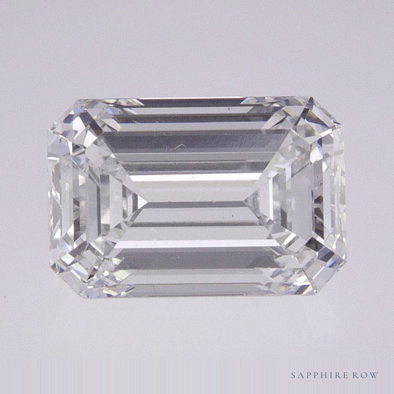 1.82 ct lab-grown diamond, emerald cut | Sapphire Row · cut6