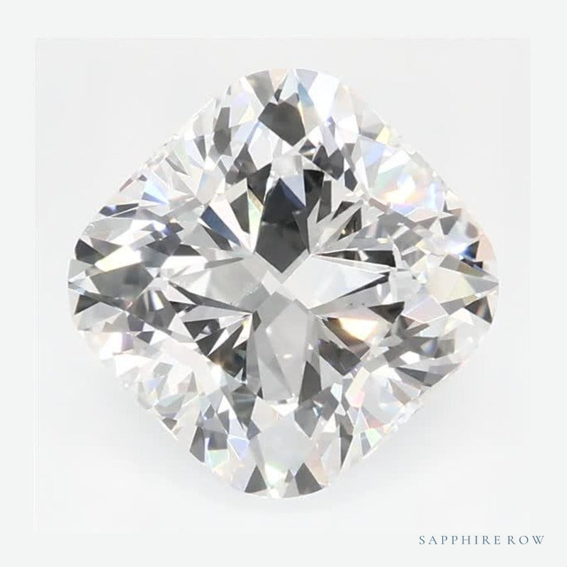 1.80 ct lab-grown diamond, cushion cut | Sapphire Row · cut6