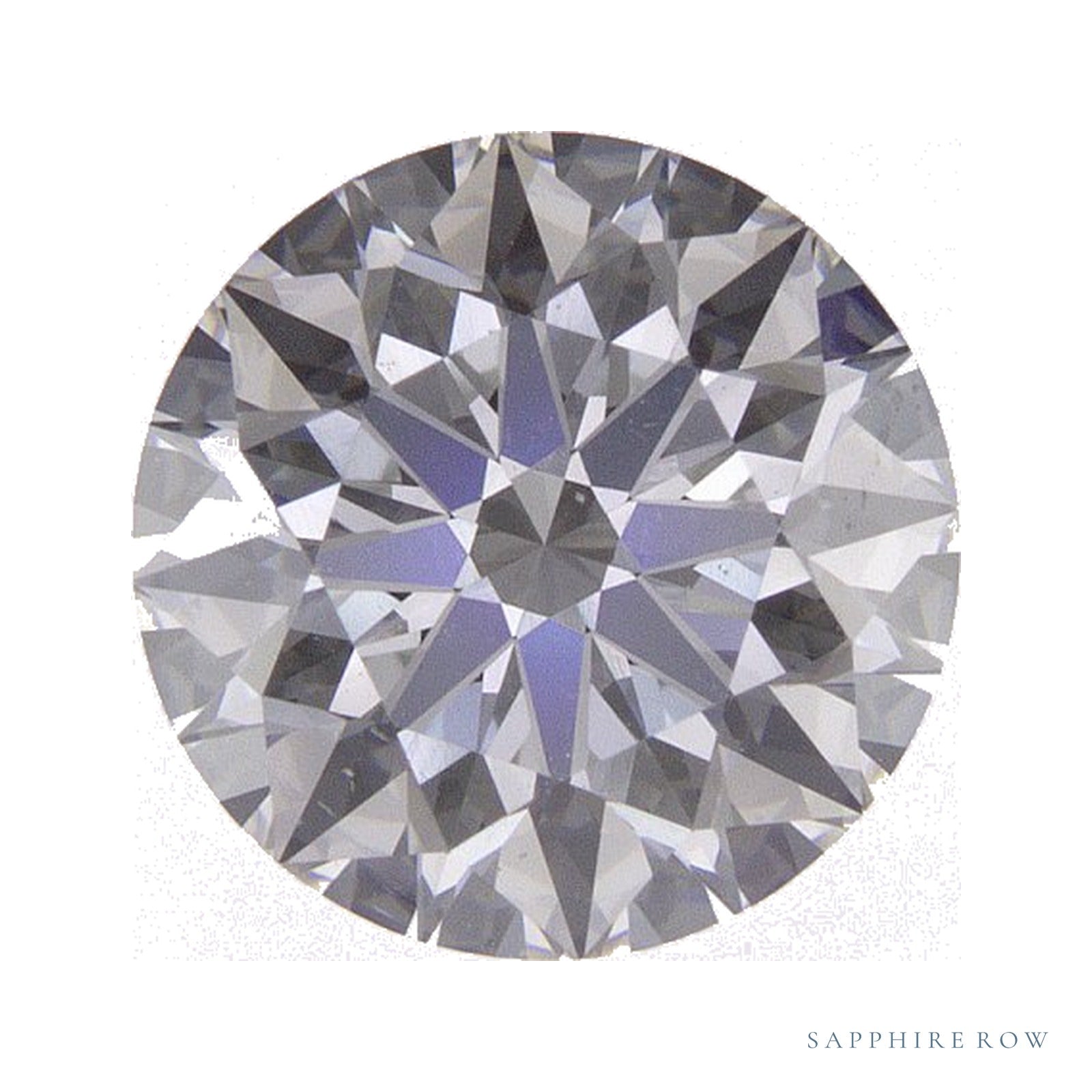 1.80 ct lab-grown diamond, round cut | Sapphire Row · cut4