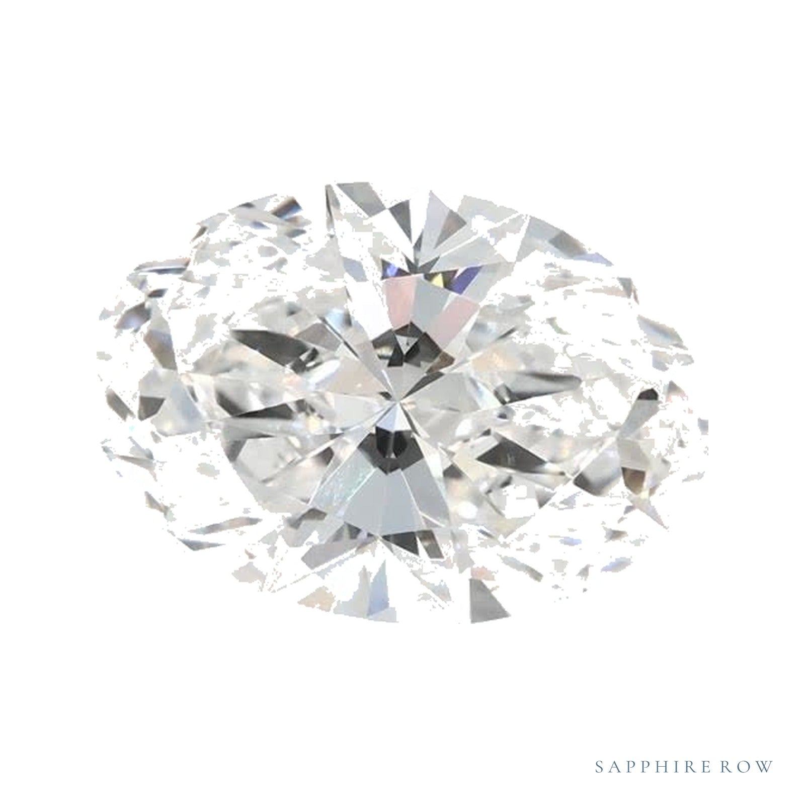 1.79 ct lab-grown diamond, oval cut | Sapphire Row · cut4