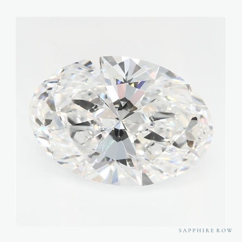 1.79 ct lab-grown diamond, oval cut | Sapphire Row · cut6
