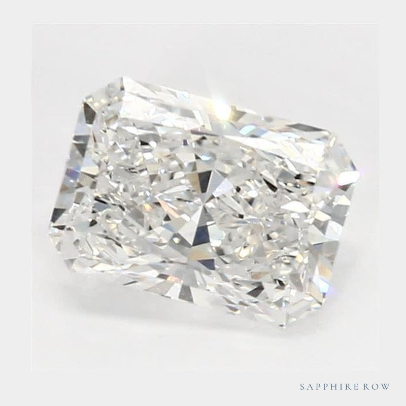 1.79 ct lab-grown diamond, radiant cut | Sapphire Row · cut6