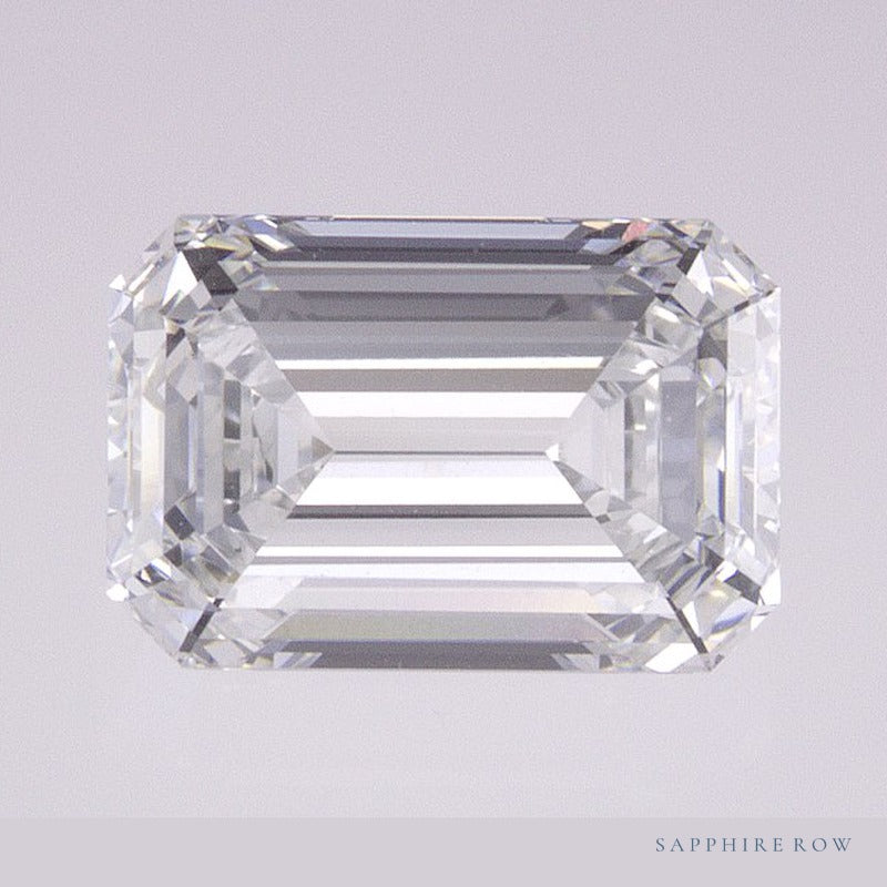 1.79 ct lab-grown diamond, emerald cut | Sapphire Row · cut6