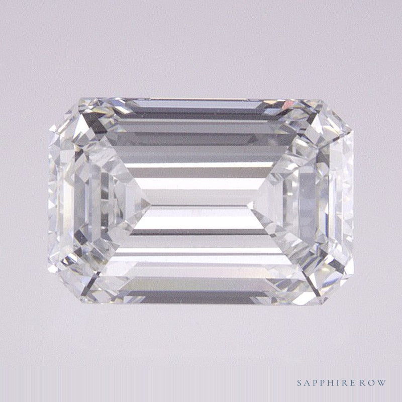 1.79 ct lab-grown diamond, emerald cut | Sapphire Row · cut7