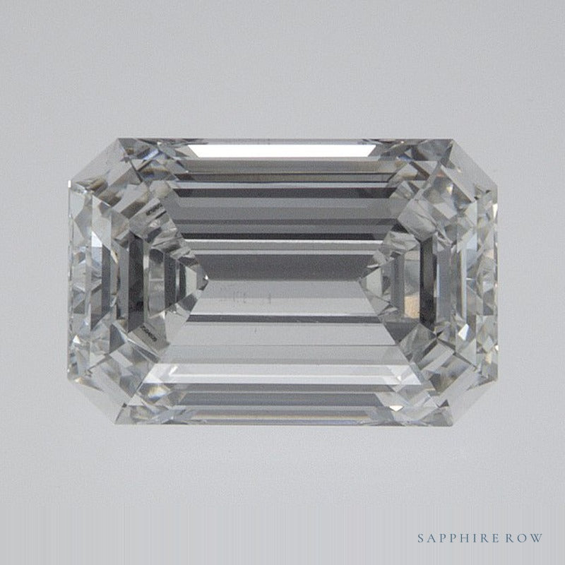 1.79 ct lab-grown diamond, emerald cut | Sapphire Row · cut6
