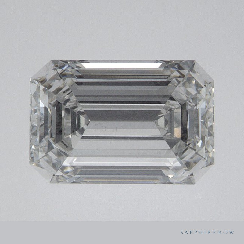 1.79 ct lab-grown diamond, emerald cut | Sapphire Row · cut6