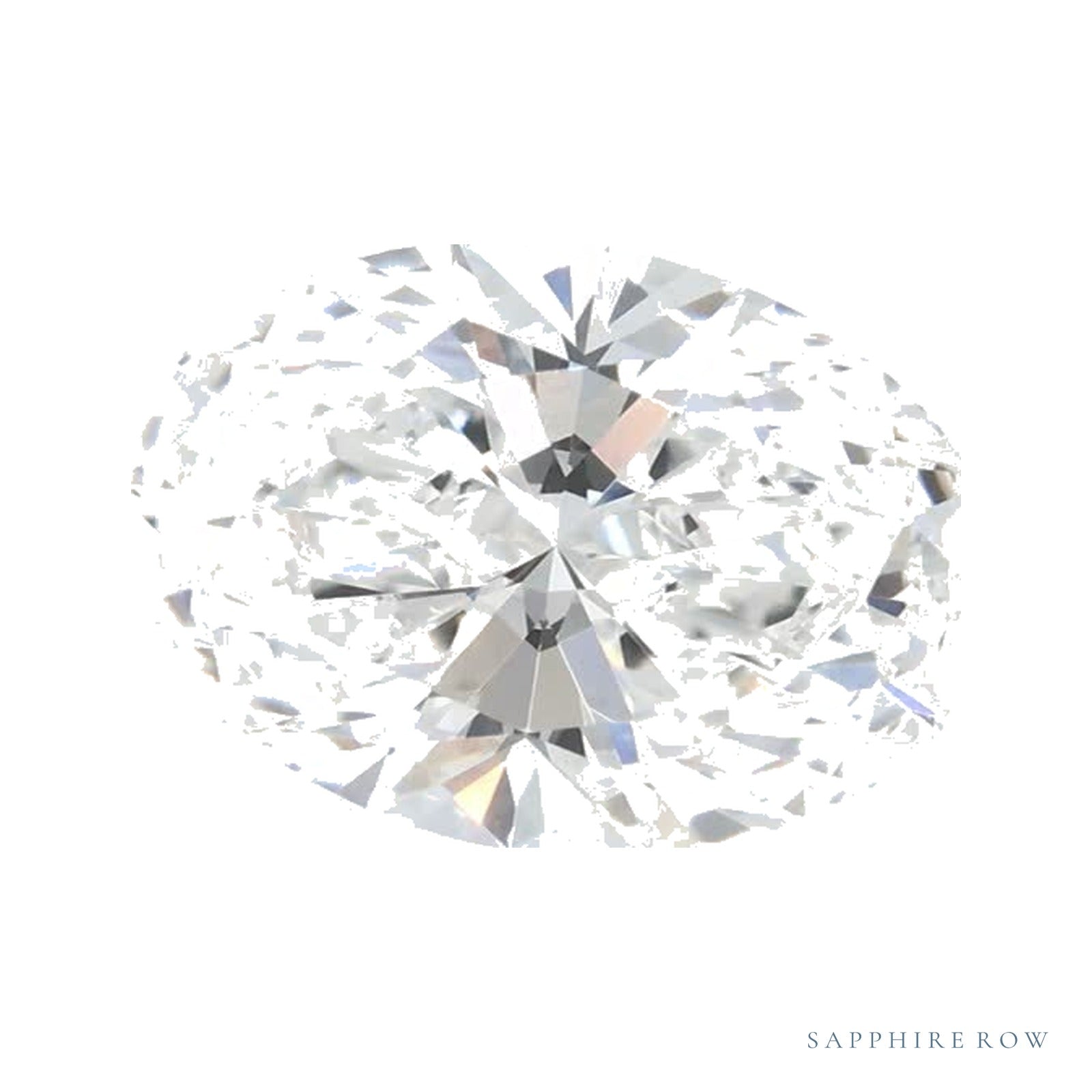1.78 ct lab-grown diamond, oval cut | Sapphire Row · cut4