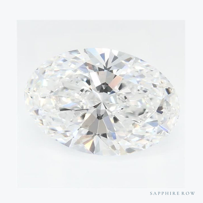 1.78 ct lab-grown diamond, oval cut | Sapphire Row · cut6