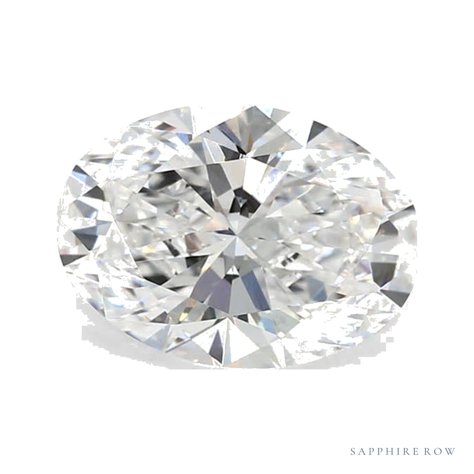 1.78 ct lab-grown diamond, oval cut | Sapphire Row · cut4
