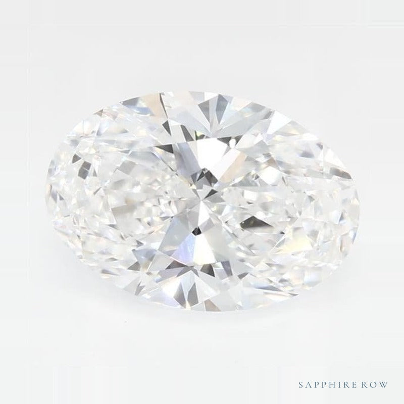 1.78 ct lab-grown diamond, oval cut | Sapphire Row · cut7