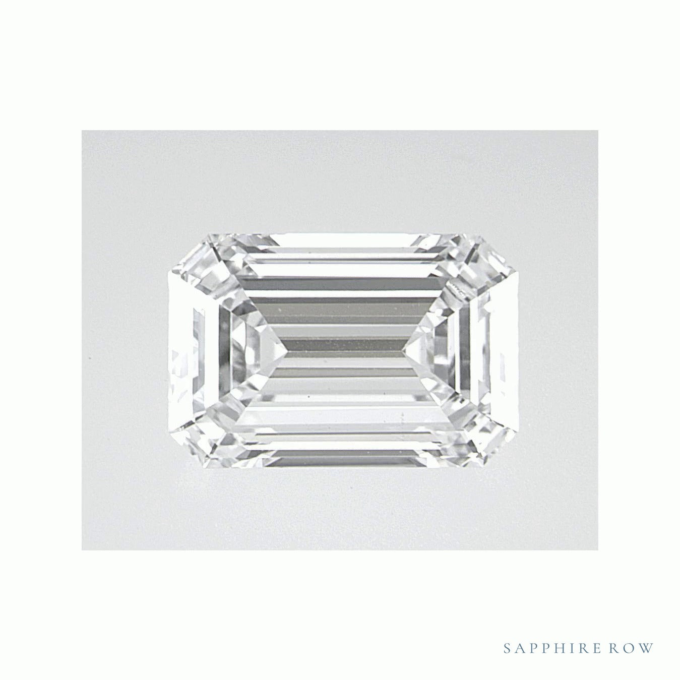 1.78 ct lab-grown diamond, emerald cut | Sapphire Row · cut6