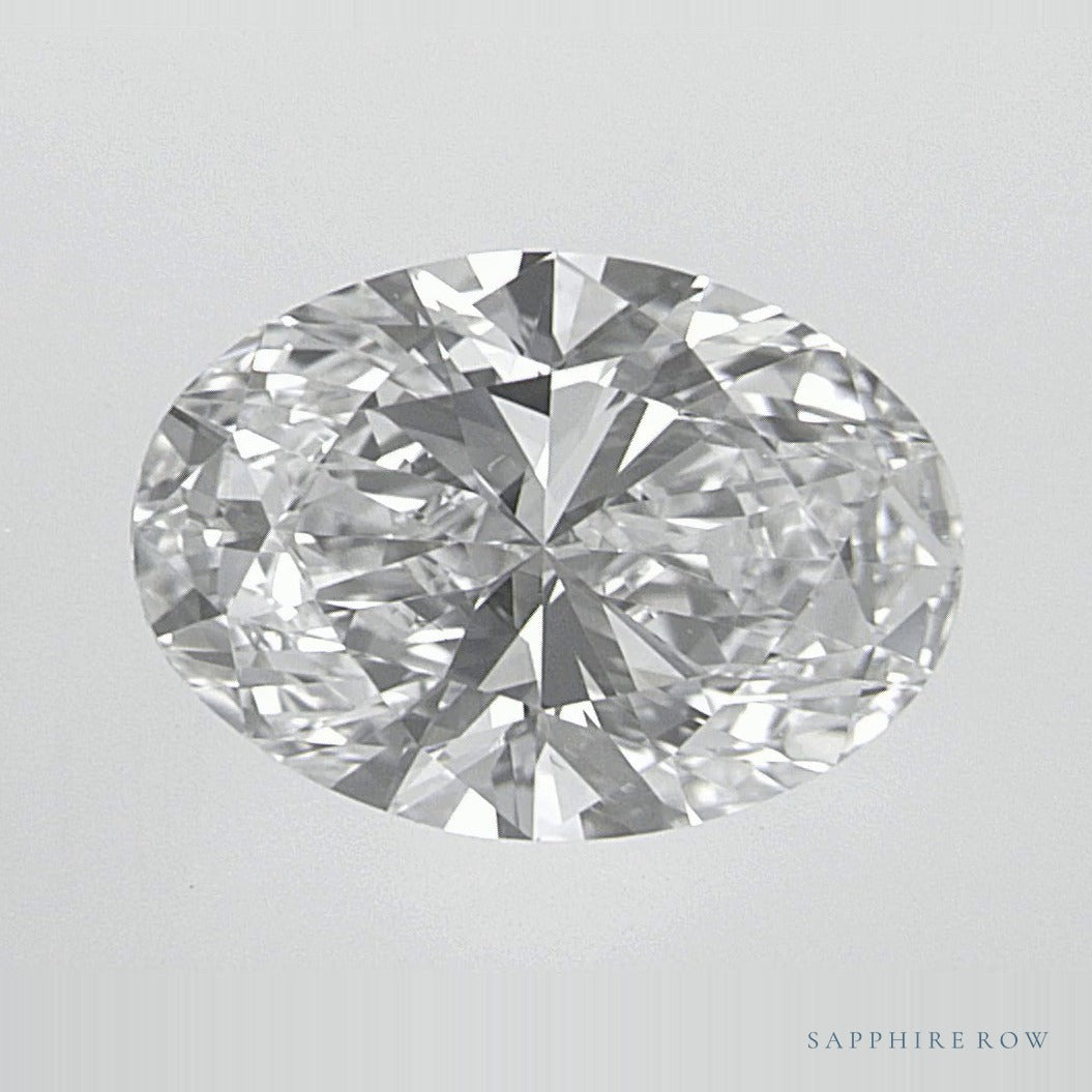 1.78 ct lab-grown diamond, oval cut | Sapphire Row · cut7