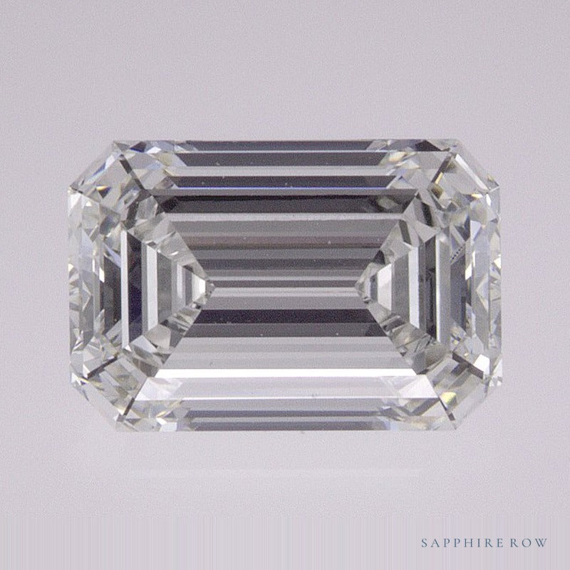 1.77 ct lab-grown diamond, emerald cut | Sapphire Row · cut7