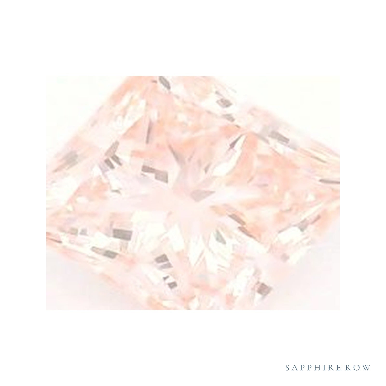 1.76 ct lab-grown fancy vivid pink diamond, square cut | Sapphire Row · cut4