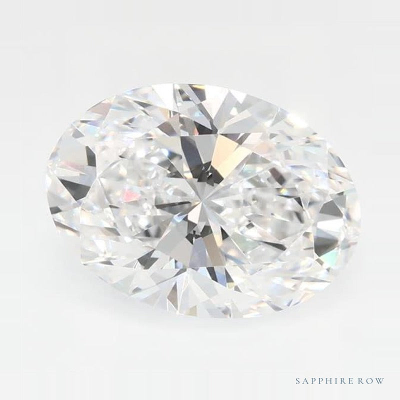 1.76 ct lab-grown diamond, oval cut | Sapphire Row · cut7