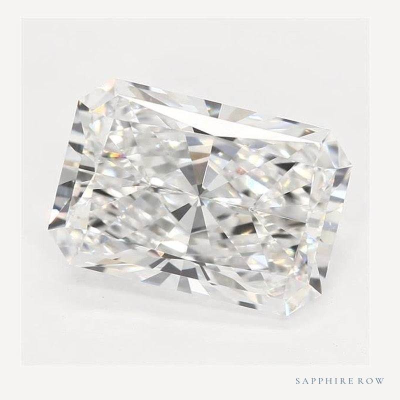 1.76 ct lab-grown diamond, radiant cut | Sapphire Row · cut6