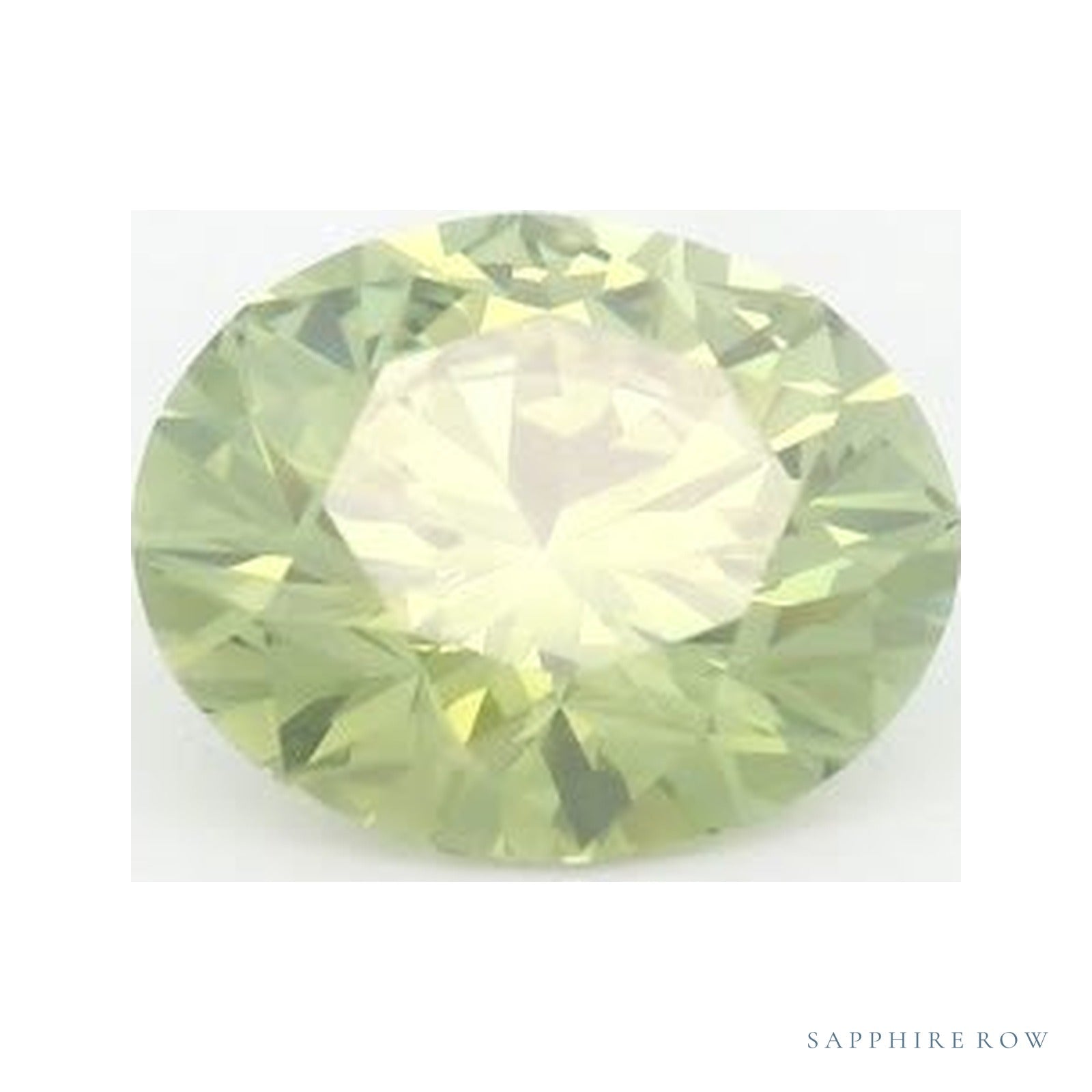 1.75 ct lab-grown fancy vivid green diamond, round cut | Sapphire Row · cut4