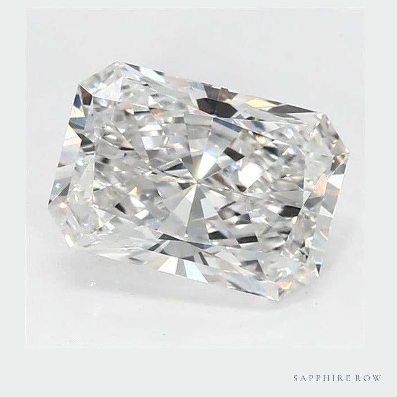 1.75 ct lab-grown diamond, radiant cut | Sapphire Row · cut6