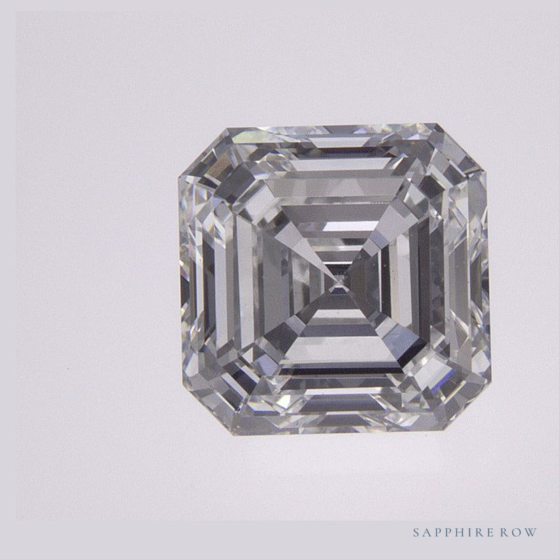 1.75 ct lab-grown diamond, asscher cut | Sapphire Row · cut6