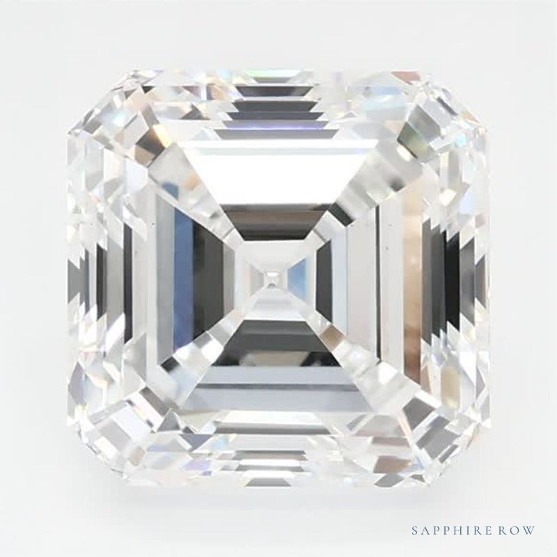 1.74 ct lab-grown diamond, asscher cut | Sapphire Row · cut6