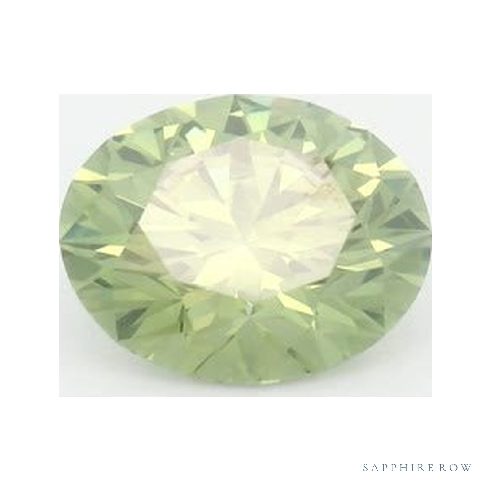 1.73 ct lab-grown fancy vivid green diamond, round cut | Sapphire Row · cut4